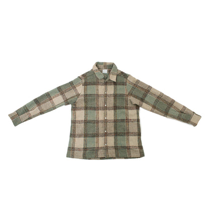 Brushed Wool Flannel Shirt